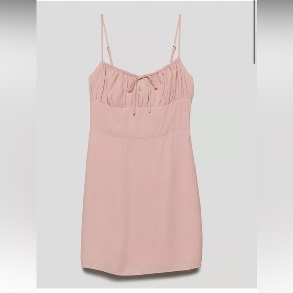 Aritzia Sunday Best Delilah dress in pink - Picture 1 of 3